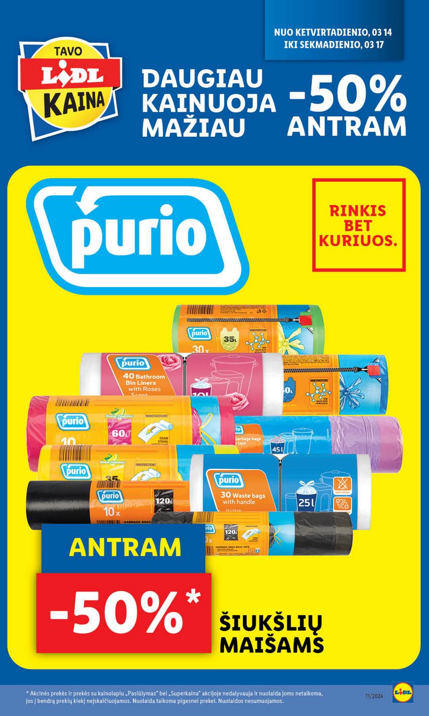 Lidl leidinys akcijos nuo 
  2024-03-11 iki 
  2024-03-17 | Leidinukas.lt puslapis 57