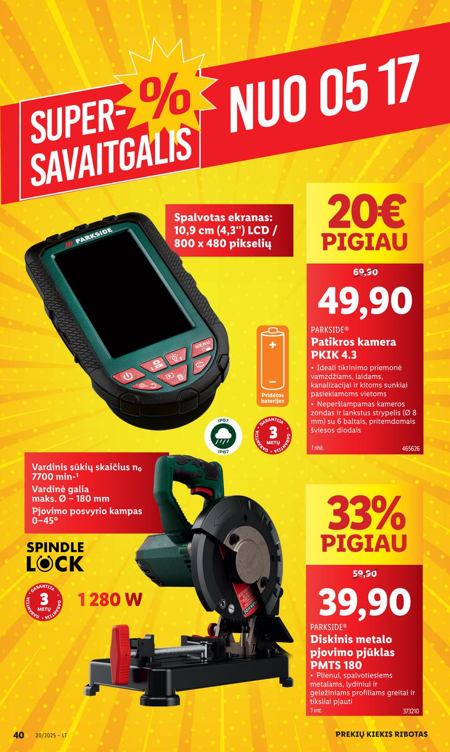 Lidl ne maisto leidinys akcijos nuo 
  2025-05-12 iki 
  2025-05-18 | Leidinukas.lt puslapis 40