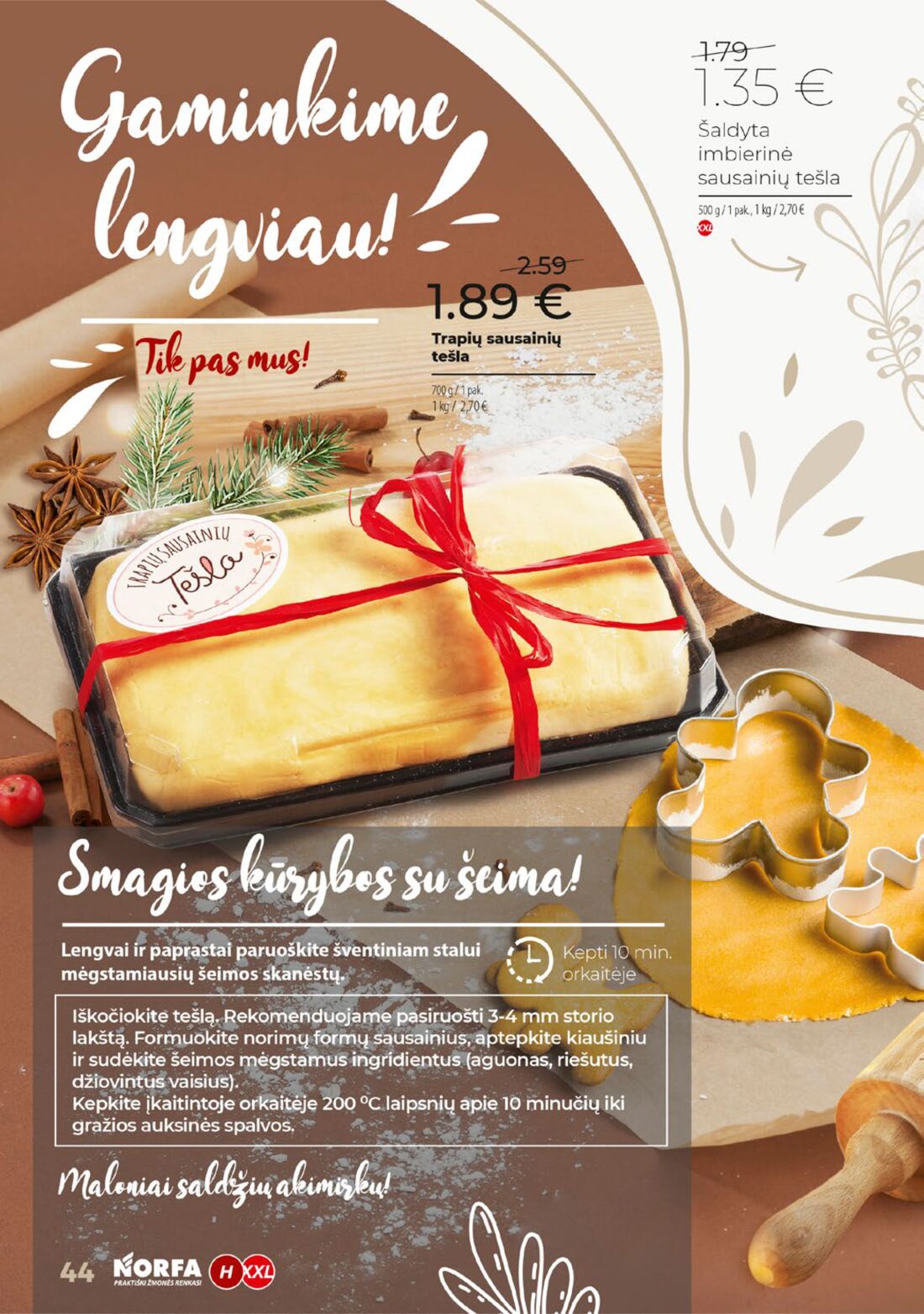 Norfa kaininis leidinys akcijos nuo 
  2019-12-10 iki 
  2020-01-02 | Leidinukas.lt puslapis 44