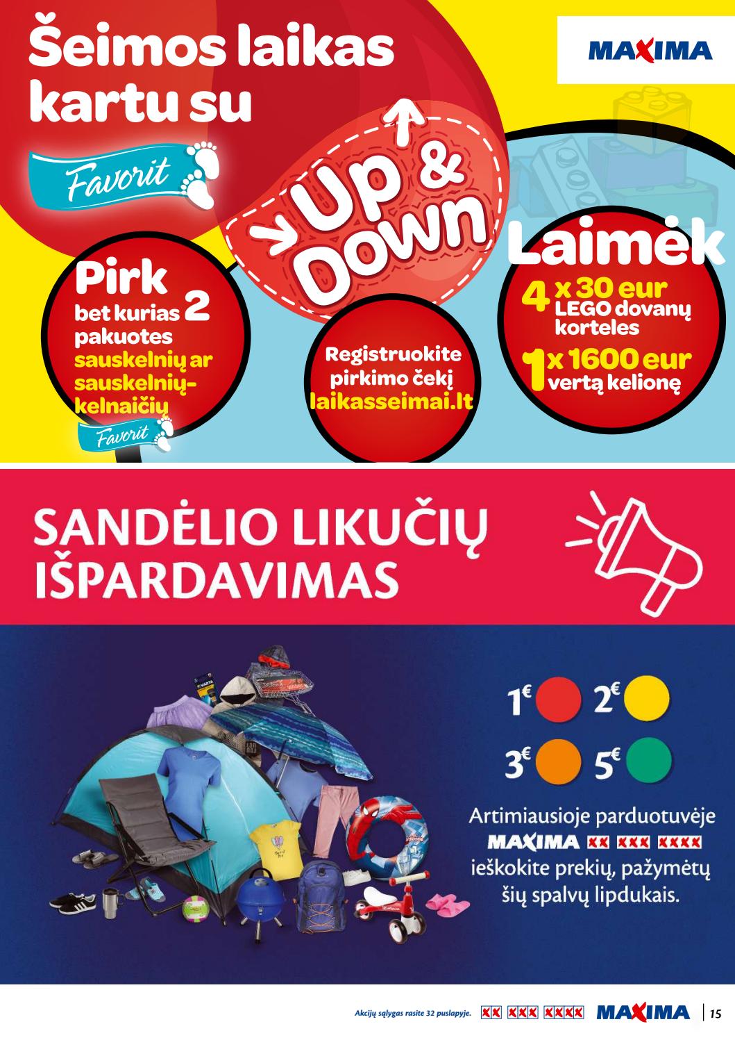 Maxima kaininis leidinys akcijos nuo 
  2019-11-07 iki 
  2019-11-20 | Leidinukas.lt puslapis 15