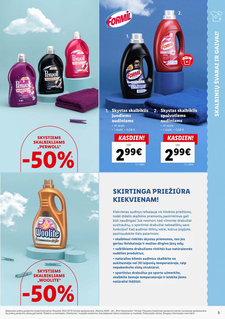 Lidl pasiūlymai akcijos nuo 
  2022-03-07 iki 
  2022-03-13 | Leidinukas.lt puslapis 5