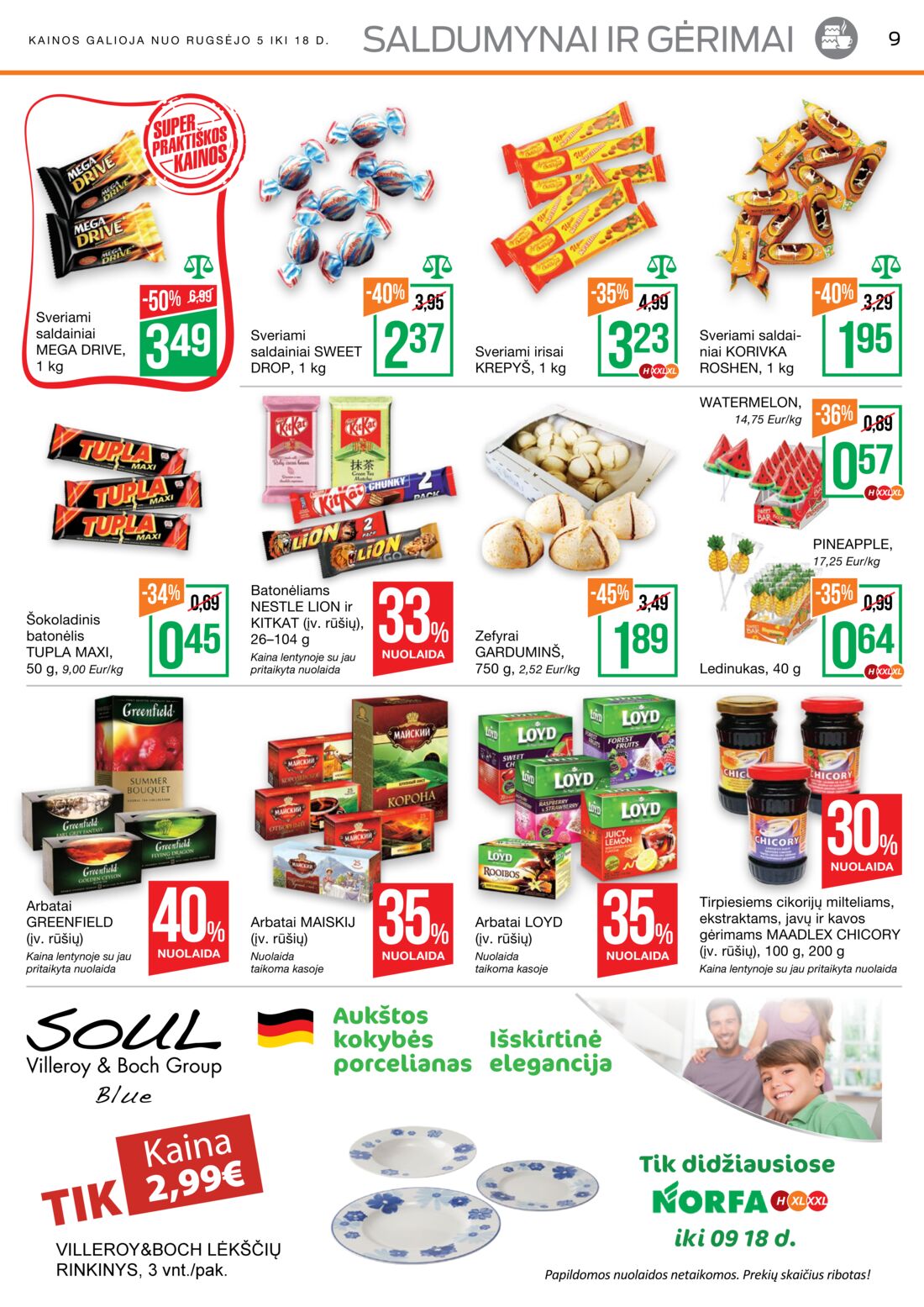 Norfa kaininis leidinys akcijos nuo 
  2019-09-05 iki 
  2019-09-18 | Leidinukas.lt puslapis 9
