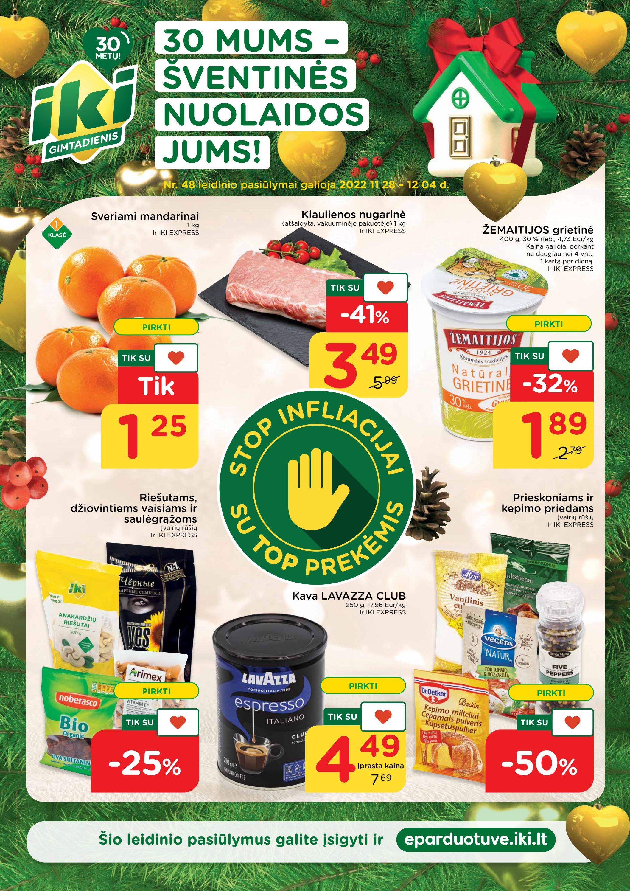 Iki savaitės leidinys akcijos nuo 
  2022-11-28 iki 
  2022-12-04 | Leidinukas.lt puslapis 1