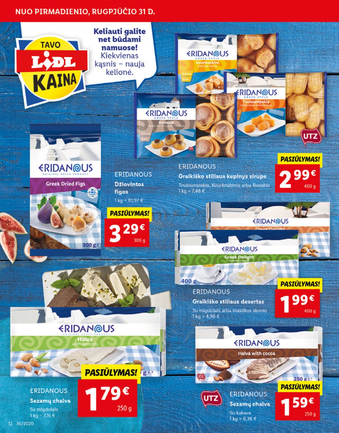 Lidl savaitinis leidinys akcijos nuo 
  2020-08-31 iki 
  2020-09-06 | Leidinukas.lt puslapis 12