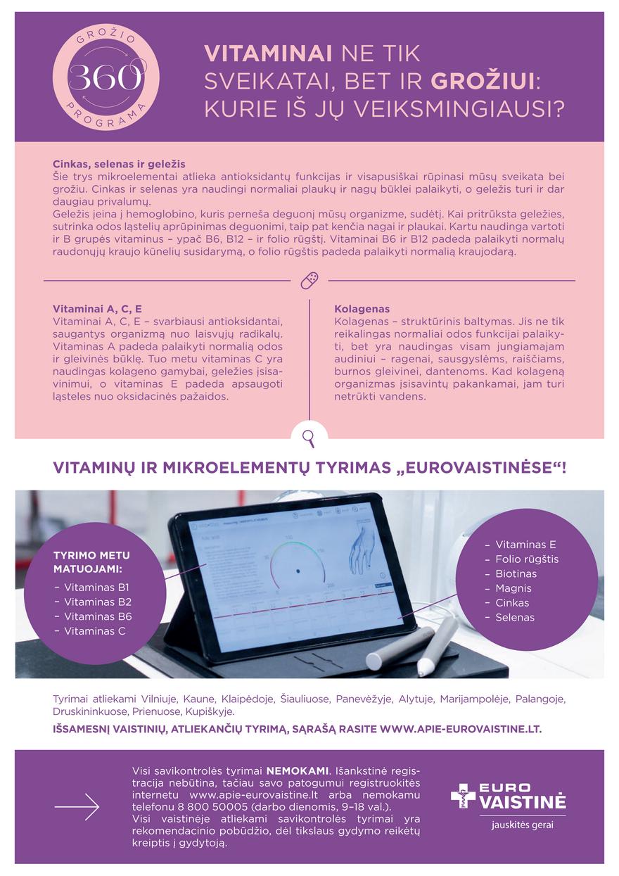 Euro vaistinė leidinys akcijos nuo 
  2022-09-01 iki 
  2022-09-30 | Leidinukas.lt puslapis 26