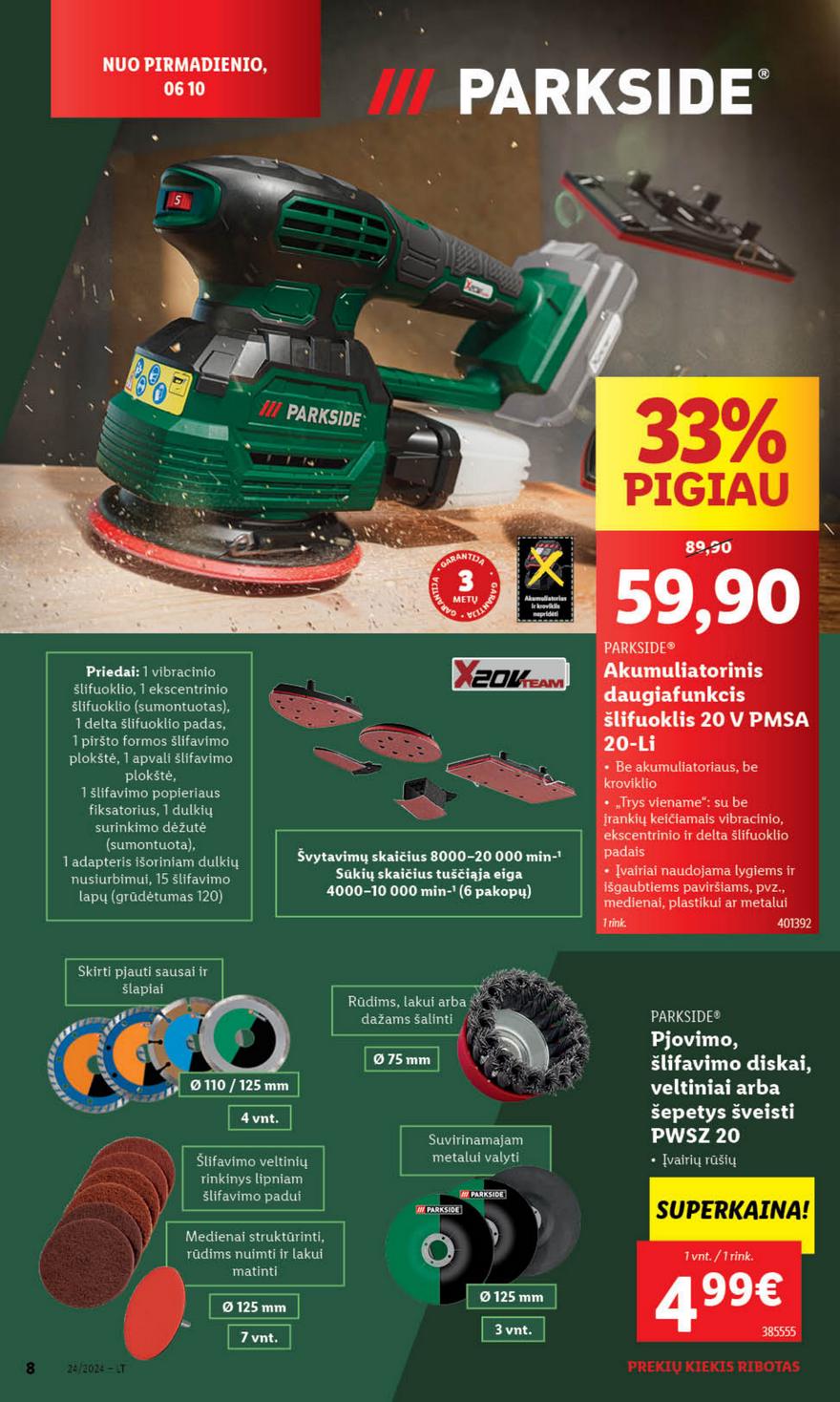 Lidl leidinys akcijos nuo 
  2024-06-10 iki 
  2024-06-16 | Leidinukas.lt puslapis 8