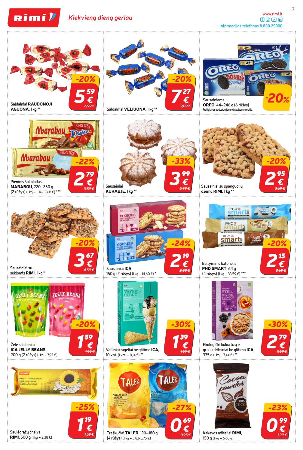Rimi savaitinis leidinys akcijos nuo 
  2019-11-05 iki 
  2019-11-11 | Leidinukas.lt puslapis 17