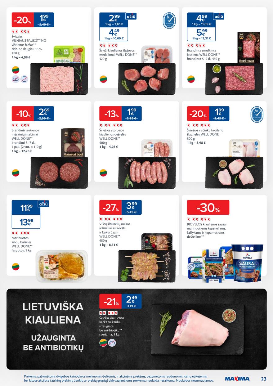 Maxima leidinukas akcijos nuo 
  2025-11-25 iki 
  2025-12-01 | Leidinukas.lt puslapis 23