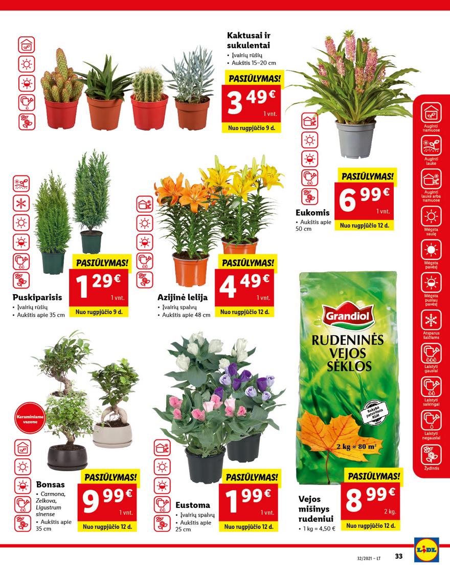 Lidl maisto prekių pasiūlymai akcijos nuo 
  2021-08-09 iki 
  2021-08-15 | Leidinukas.lt puslapis 33