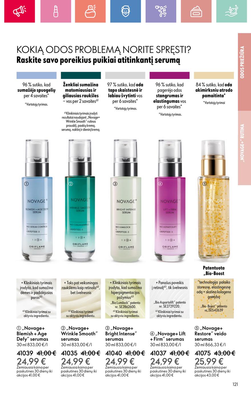 Oriflame katalogas akcijos nuo 
  2025-07-13 iki 
  2025-08-02 | Leidinukas.lt puslapis 121