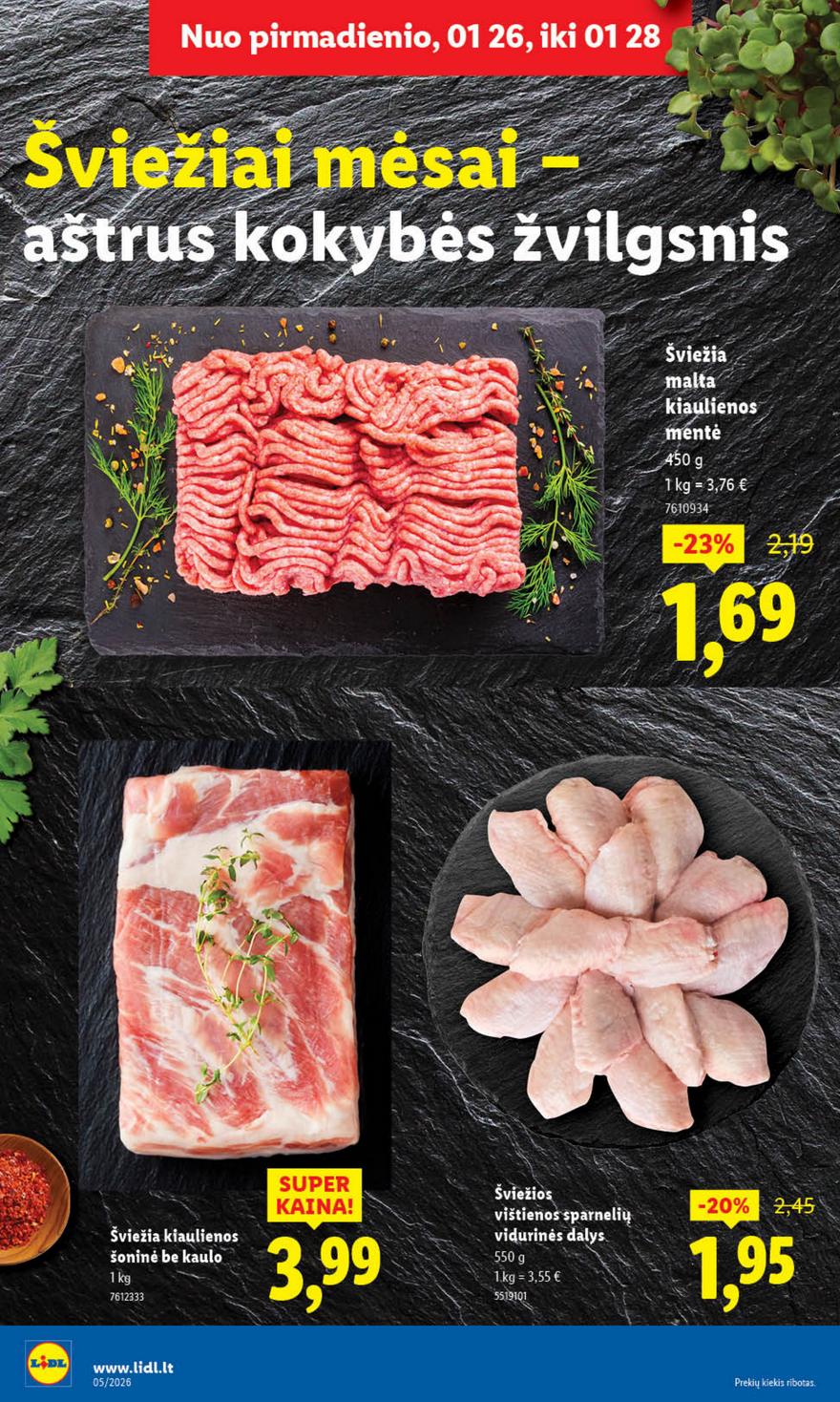 Lidl leidinys naujas akcijos nuo 
  2026-01-26 iki 
  2026-02-01 | Leidinukas.lt puslapis 6