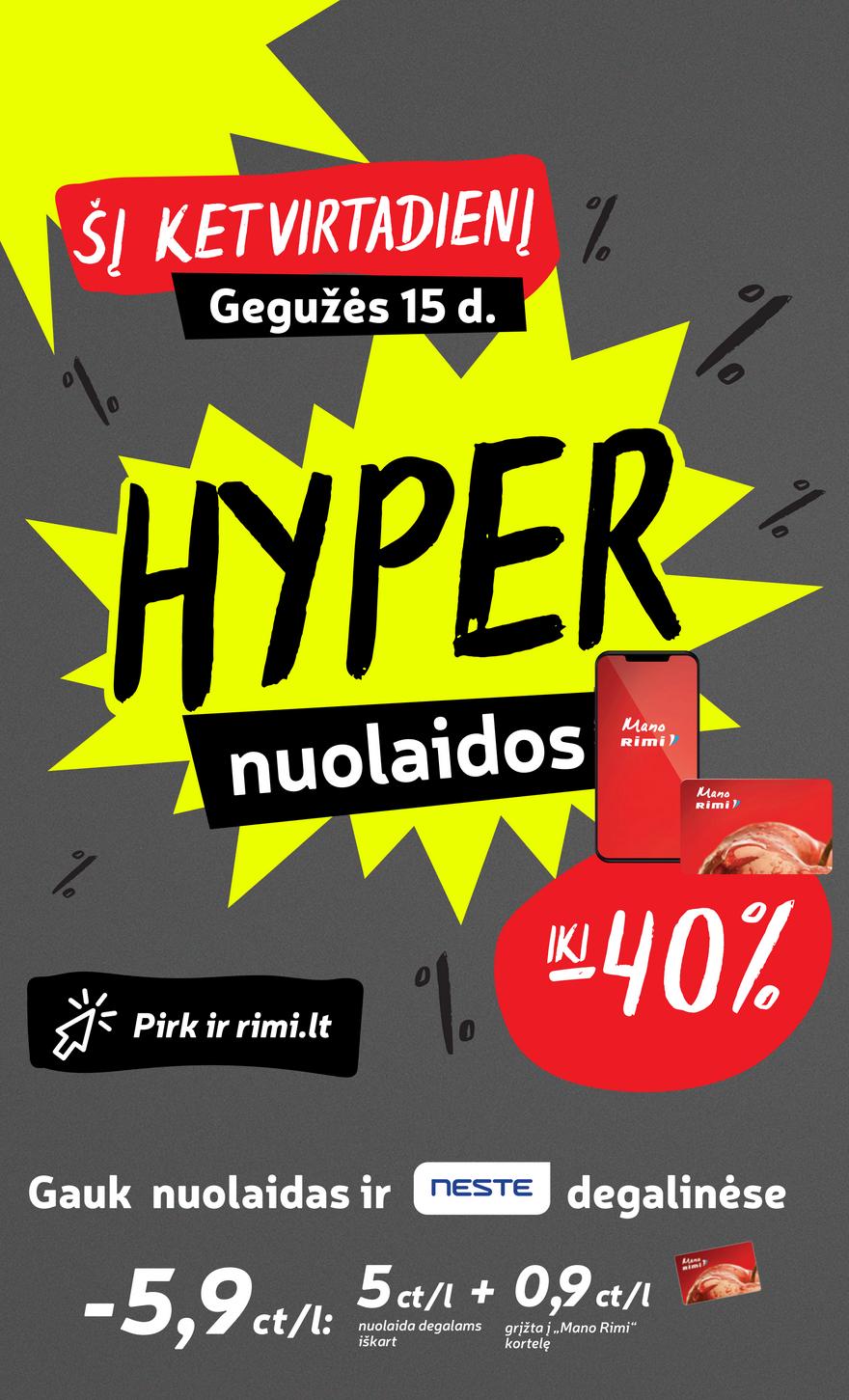 Rimi savaitinis leidinys 20 akcijos nuo 
  2025-05-13 iki 
  2025-05-19 | Leidinukas.lt puslapis 2