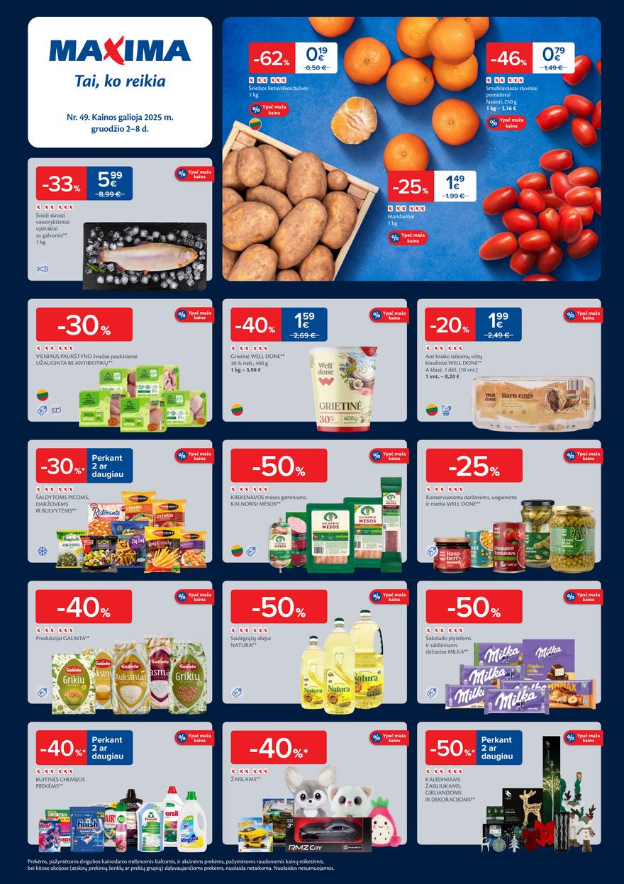 Maxima mėnesio leidinys akcijos nuo 
  2025-12-02 iki 
  2025-12-08 | Leidinukas.lt puslapis 1