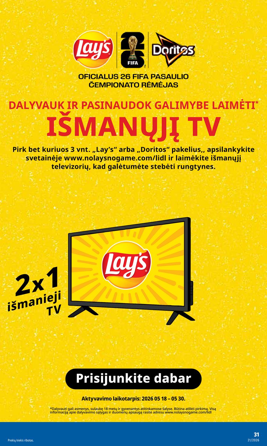 Lidl leidinys akcijos nuo 
  2026-05-18 iki 
  2026-05-24 | Leidinukas.lt puslapis 27