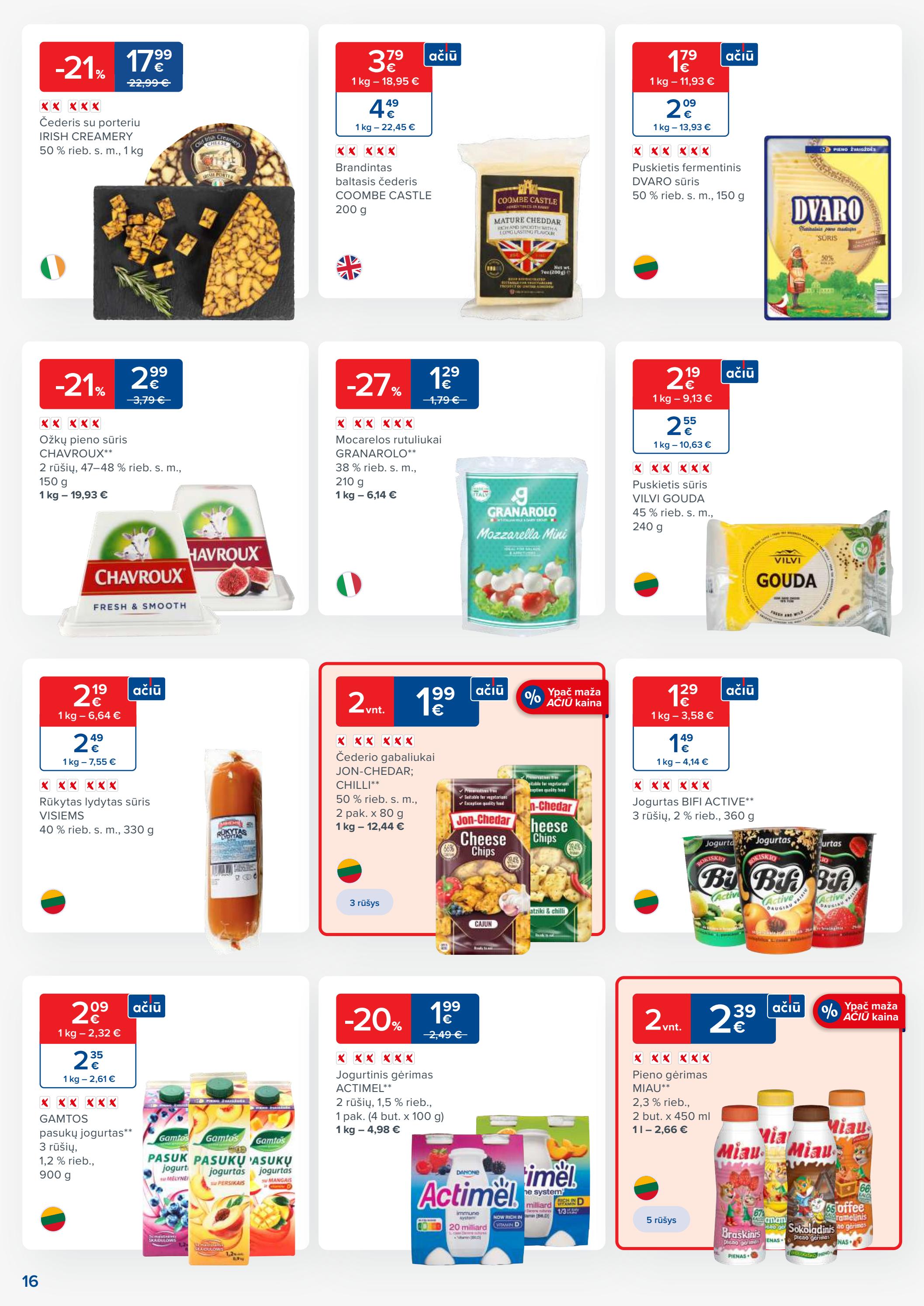 Maxima kaininis leidinys akcijos nuo 
  2023-04-25 iki 
  2023-05-01 | Leidinukas.lt puslapis 16