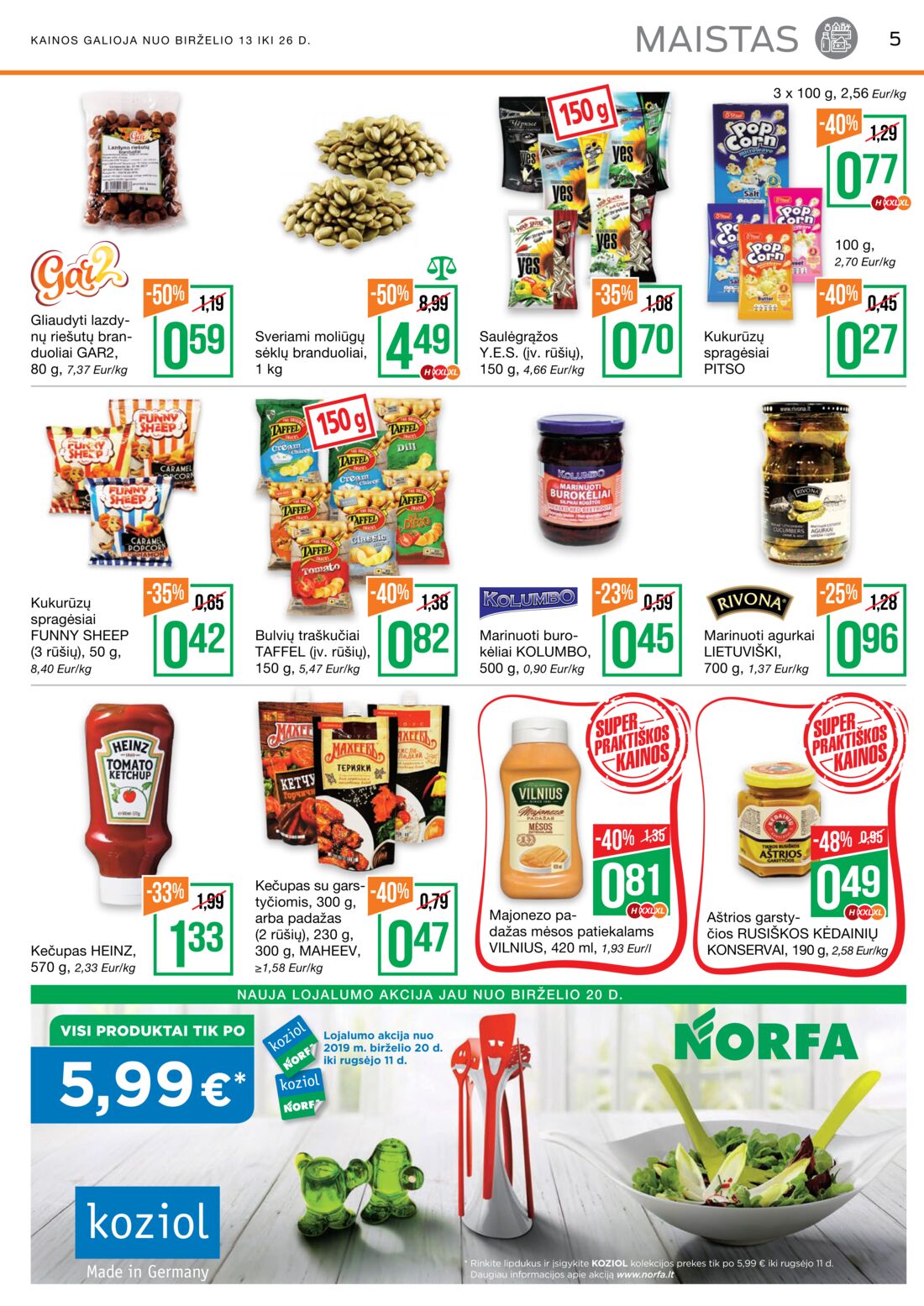 Norfa kaininis leidinys akcijos nuo 
  2019-06-13 iki 
  2019-06-26 | Leidinukas.lt puslapis 5