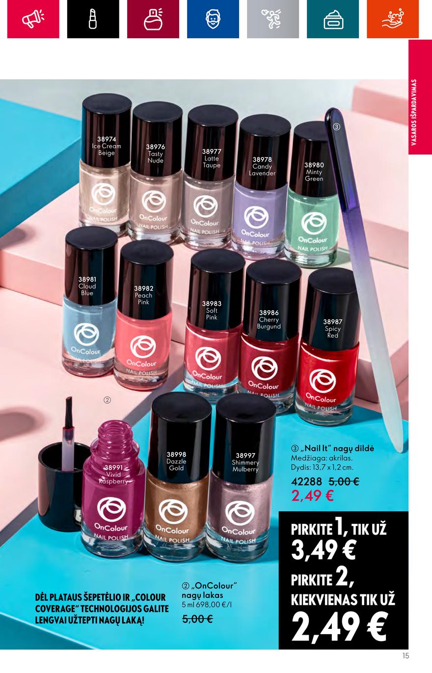 Oriflame leidinys akcijos nuo 
  2023-07-19 iki 
  2023-08-01 | Leidinukas.lt puslapis 15