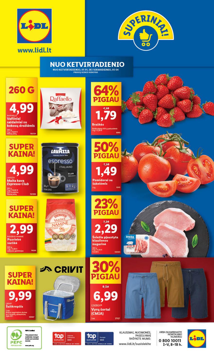 Lidl savaitinis leidinys akcijos nuo 
  2025-04-28 iki 
  2025-05-04 | Leidinukas.lt puslapis 49