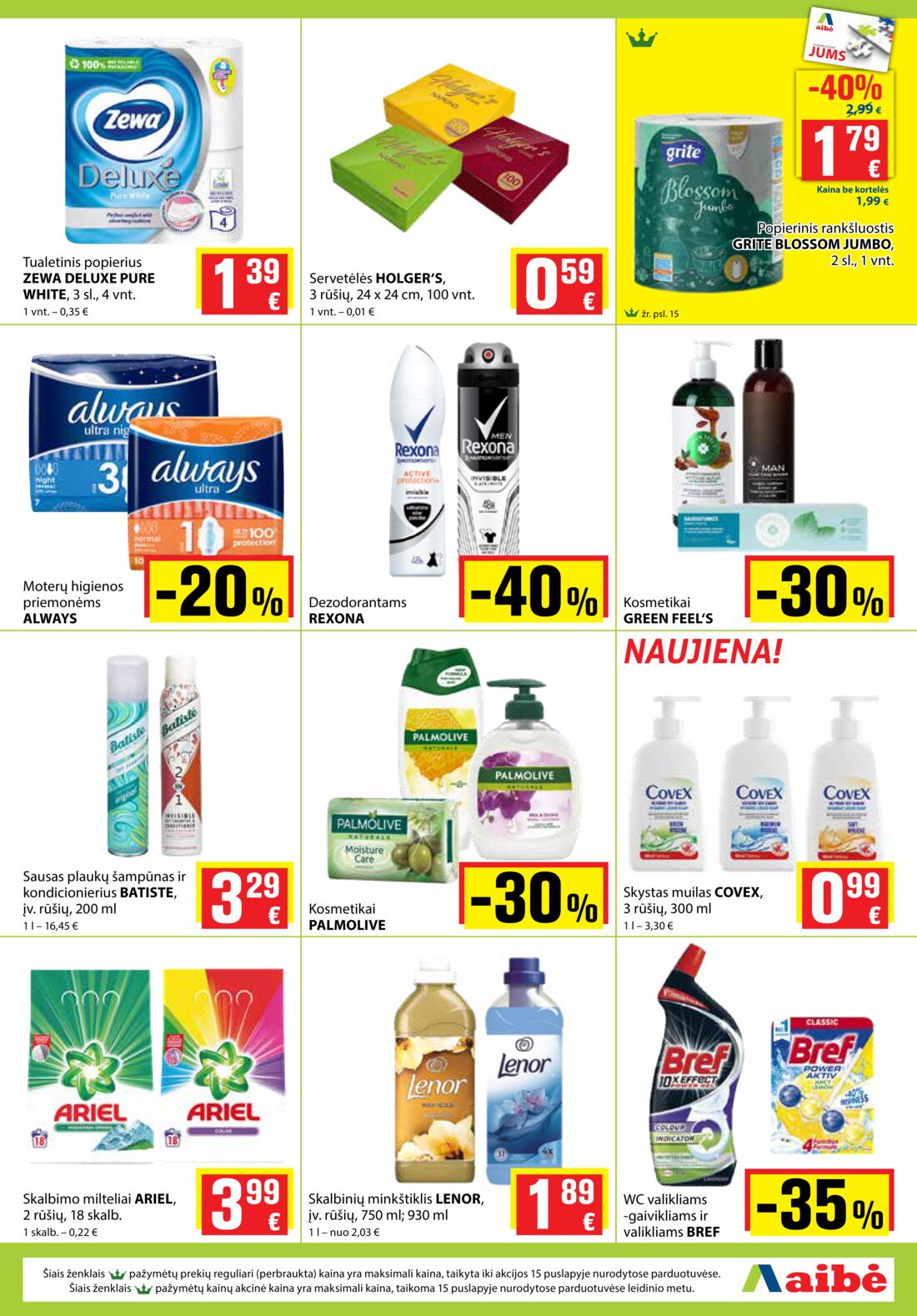 Aibė leidinys akcijos nuo 
  2020-07-09 iki 
  2020-07-21 | Leidinukas.lt puslapis 13