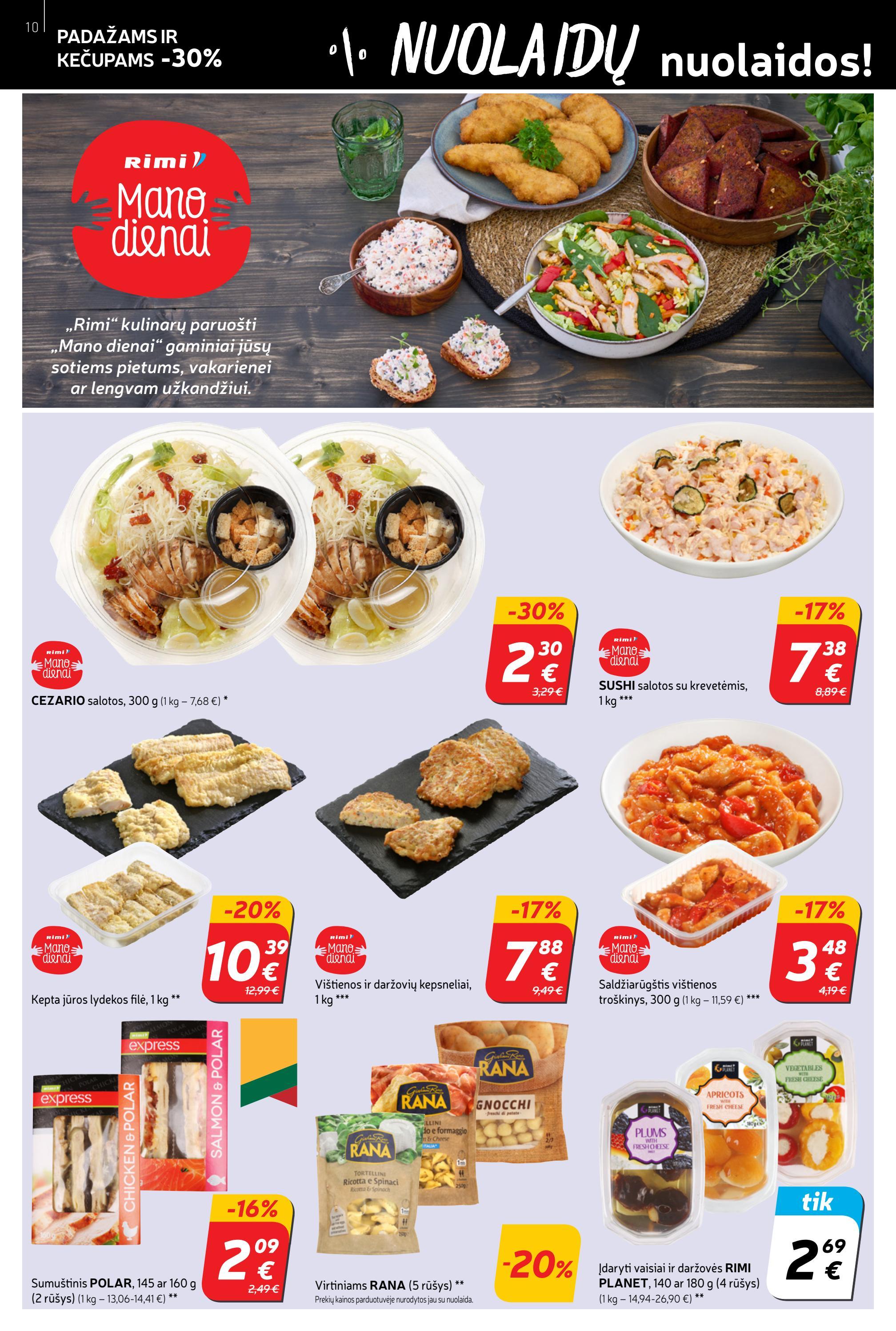 Rimi savaitinis leidinys akcijos nuo 
  2022-06-14 iki 
  2022-06-20 | Leidinukas.lt puslapis 10