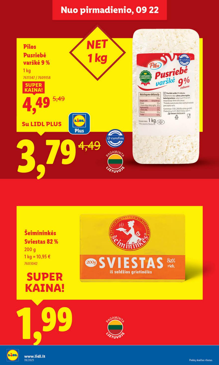 Lidl leidinys naujas akcijos nuo 
  2025-09-22 iki 
  2025-09-28 | Leidinukas.lt puslapis 22