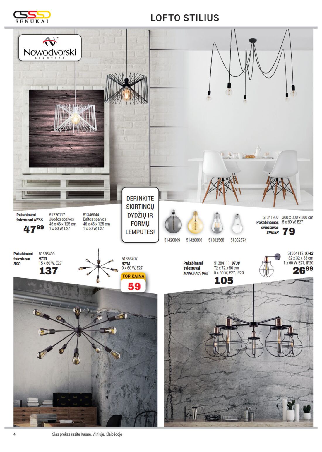 Senukai reklaminis leidinys akcijos nuo 
  2019-10-03 iki 
  2019-11-05 | Leidinukas.lt puslapis 4