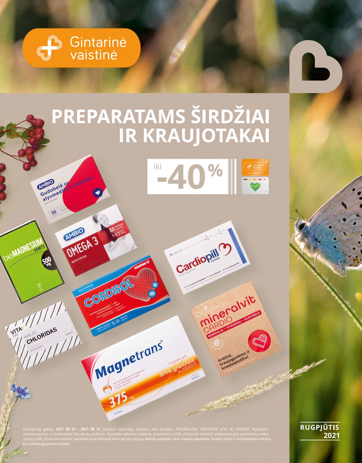 Gintarinė vaistinė leidinys akcijos nuo 
  2021-08-01 iki 
  2021-08-31 | Leidinukas.lt puslapis 1