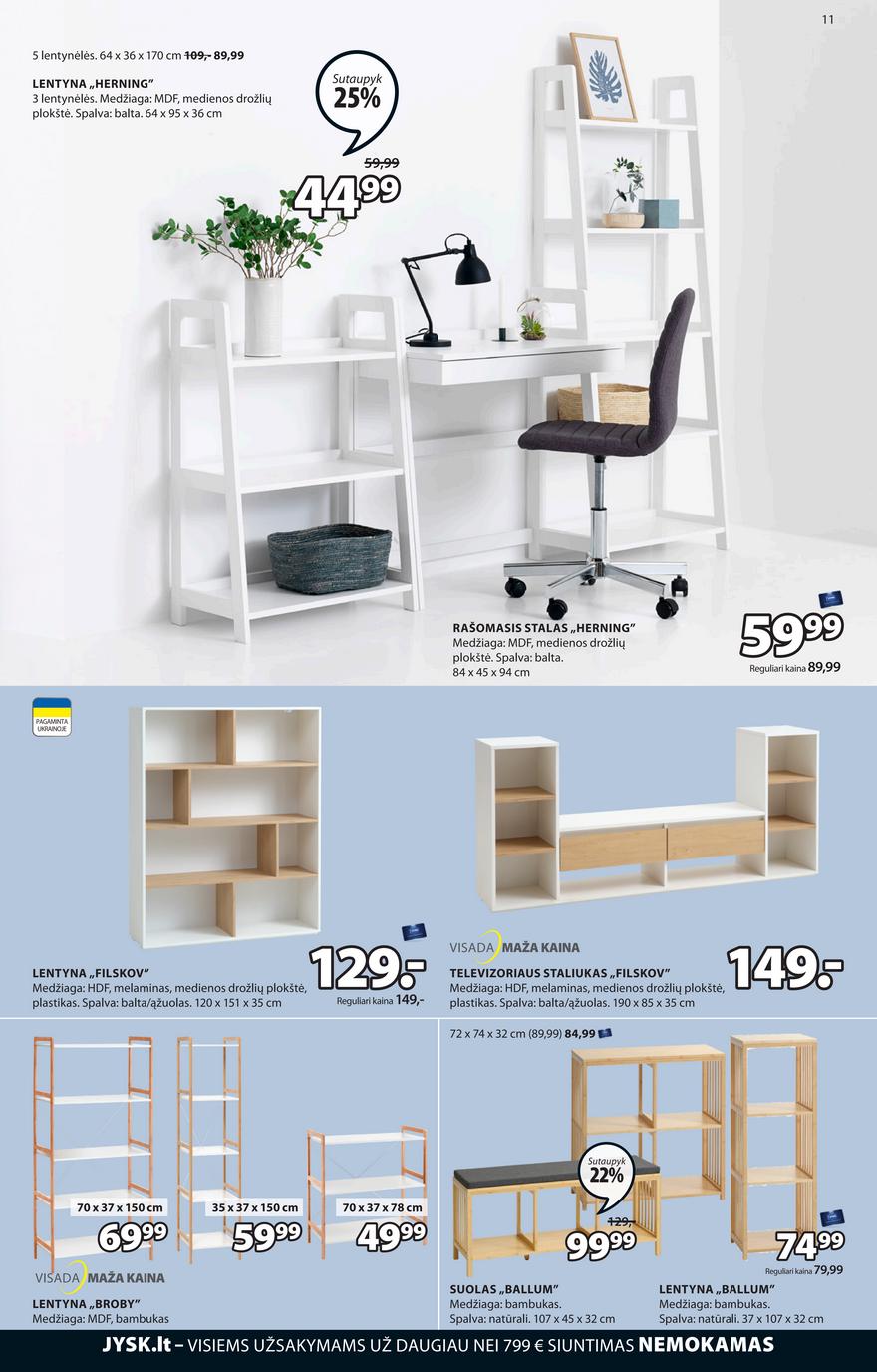 Jysk leidinys akcijos nuo 
  2023-08-22 iki 
  2023-09-04 | Leidinukas.lt puslapis 12