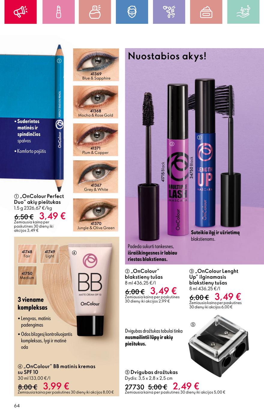 Oriflame katalogas akcijos nuo 
  2025-03-09 iki 
  2025-03-29 | Leidinukas.lt puslapis 64
