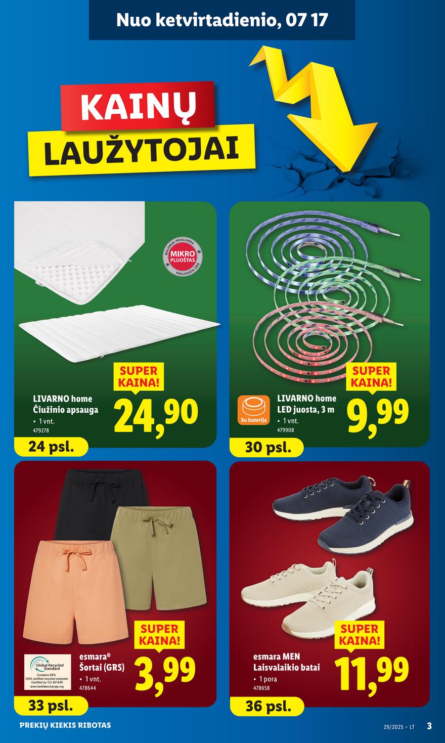 Lidl ne maisto leidinys akcijos nuo 
  2025-07-14 iki 
  2025-07-20 | Leidinukas.lt puslapis 3
