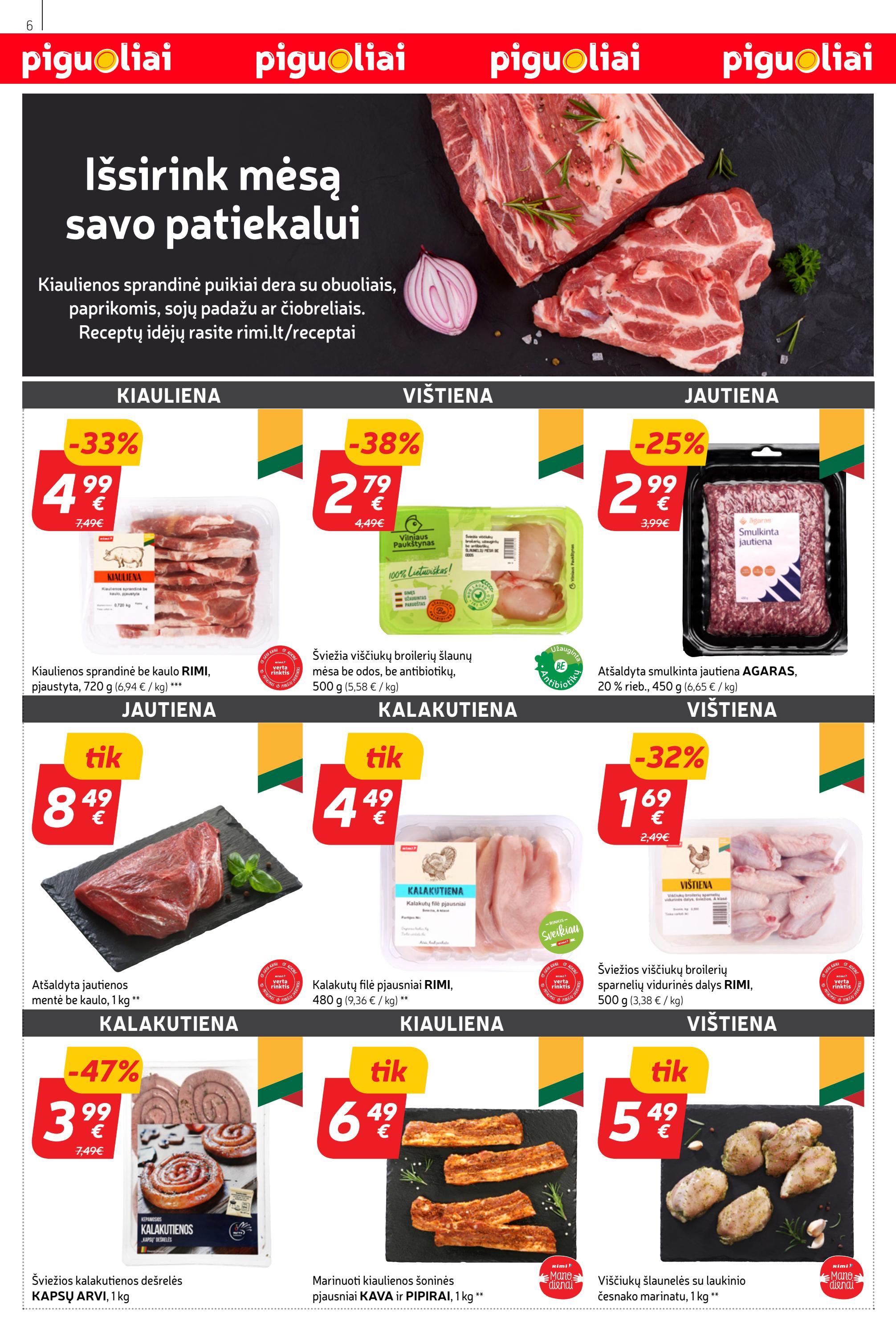 Rimi savaitinis leidinys akcijos nuo 
  2023-04-11 iki 
  2023-04-17 | Leidinukas.lt puslapis 6