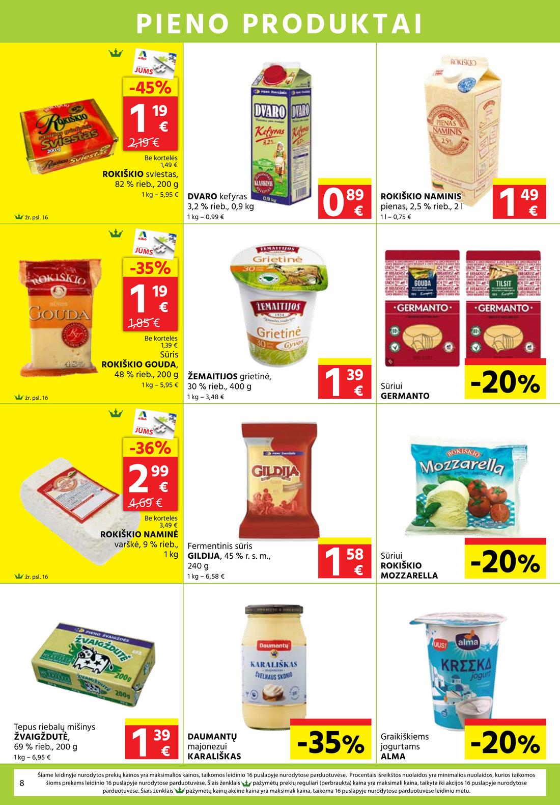 Aibė pasiūlymai akcijos nuo 
  2021-04-08 iki 
  2021-04-20 | Leidinukas.lt puslapis 8