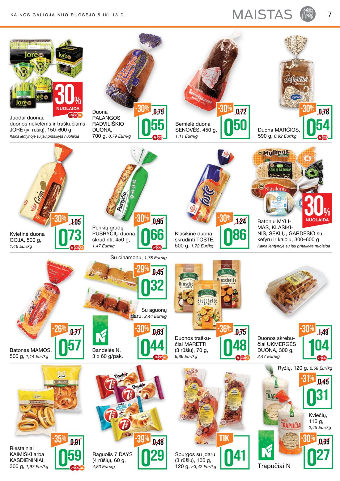 Norfa kaininis leidinys akcijos nuo 
  2019-09-05 iki 
  2019-09-18 | Leidinukas.lt puslapis 7