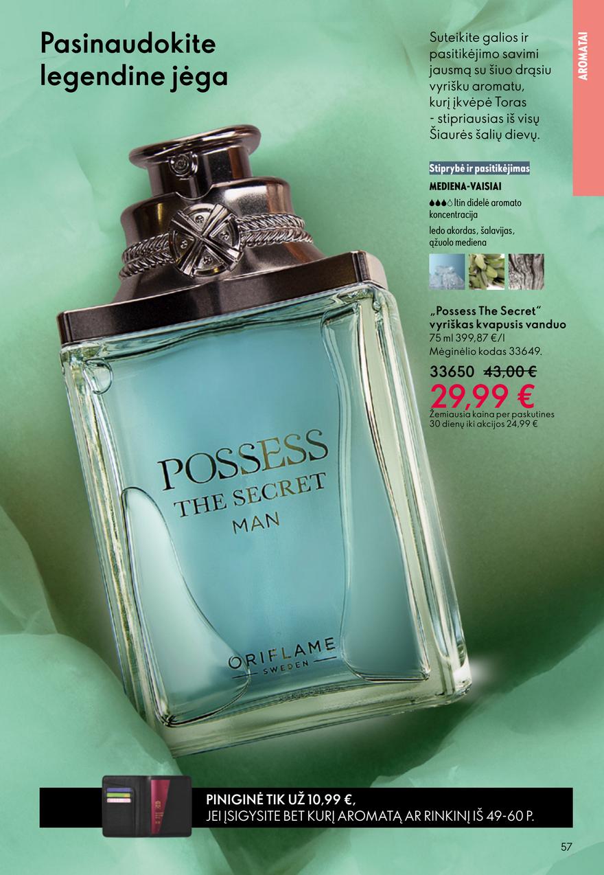 Oriflame katalogas akcijos nuo 
  2026-06-03 iki 
  2026-06-23 | Leidinukas.lt puslapis 57