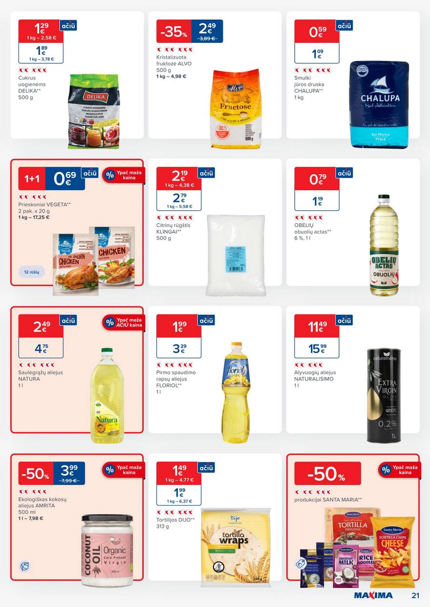 Maxima kaininis leidinys akcijos nuo 
  2023-08-08 iki 
  2023-08-14 | Leidinukas.lt puslapis 21