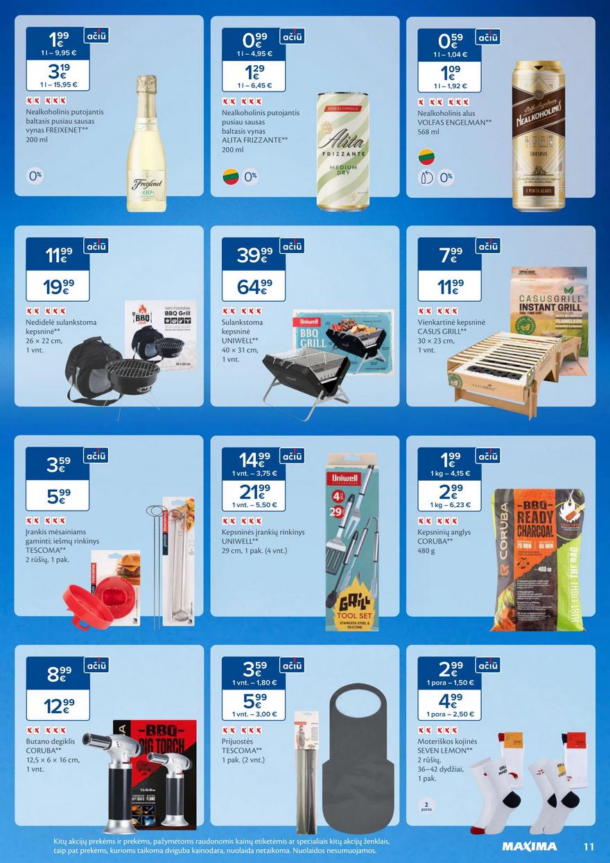 Maxima savaitinis leidinys 21 akcijos nuo 
  2025-05-20 iki 
  2025-05-26 | Leidinukas.lt puslapis 11
