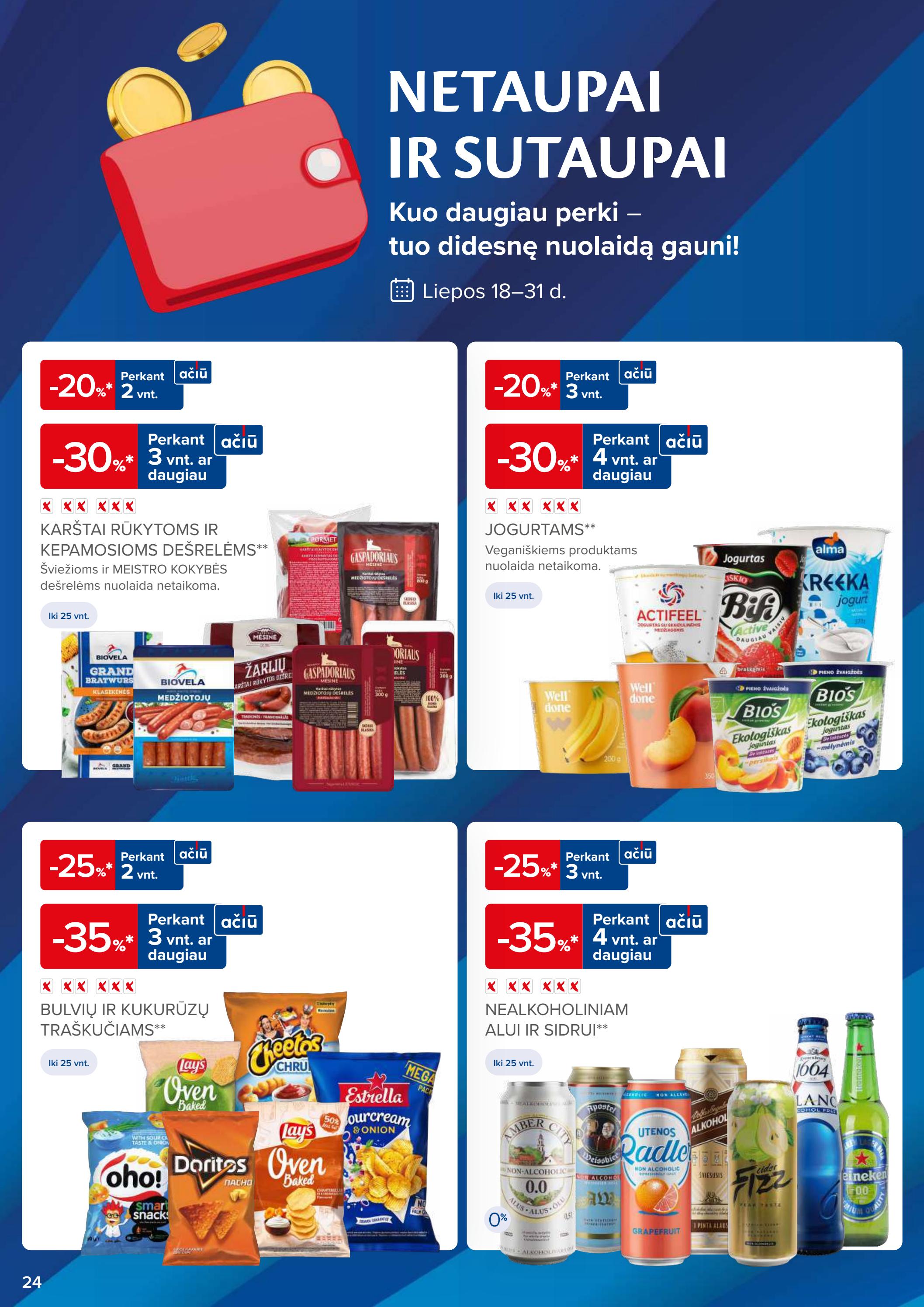 Maxima kaininis leidinys akcijos nuo 
  2023-07-18 iki 
  2023-07-24 | Leidinukas.lt puslapis 24