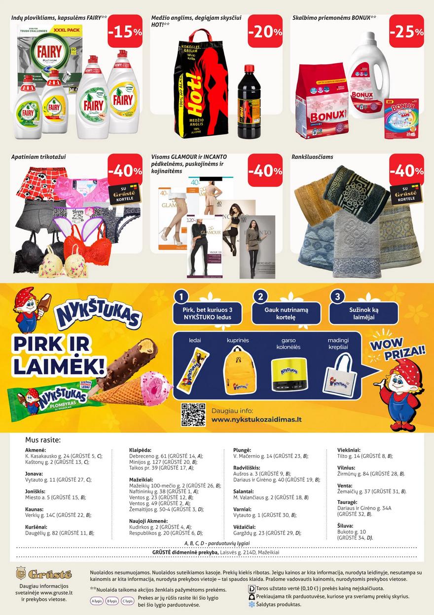Grūstės leidinys akcijos nuo 
  2026-07-11 iki 
  2026-07-20 | Leidinukas.lt puslapis 14