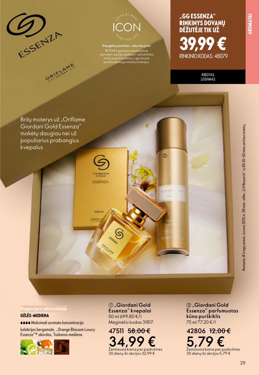 Oriflame katalogas akcijos nuo 
  2026-06-03 iki 
  2026-06-23 | Leidinukas.lt puslapis 29