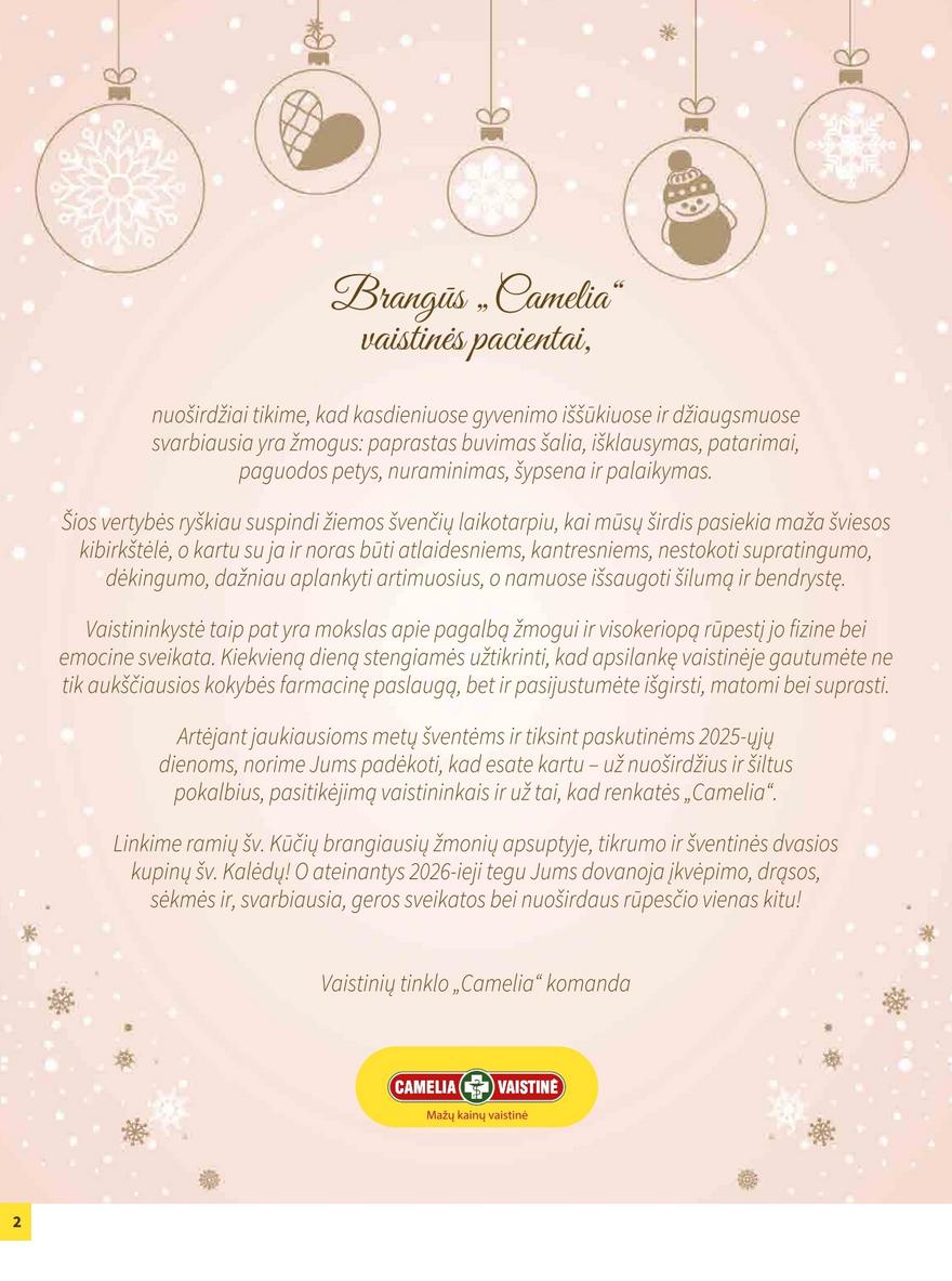 Camelia leidinys akcijos nuo 
  2025-12-01 iki 
  2025-12-31 | Leidinukas.lt puslapis 2