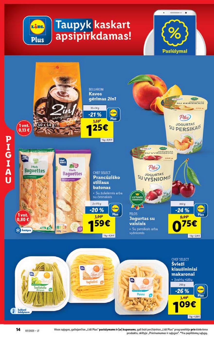 Lidl pasiūlymai akcijos nuo 
  2023-02-13 iki 
  2023-02-19 | Leidinukas.lt puslapis 14