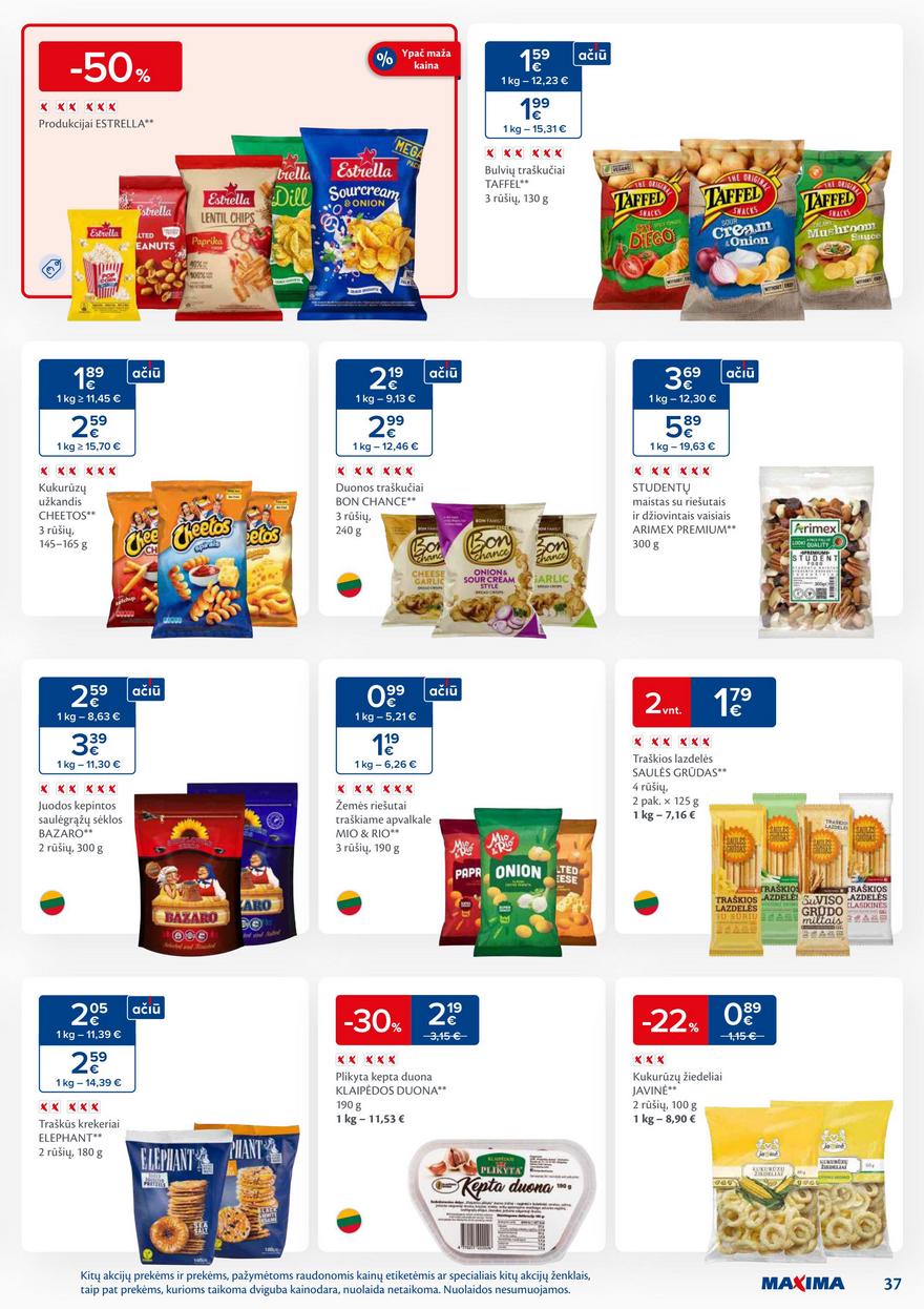 Maxima leidinys 28 akcijos nuo
2025-07-08 iki
2025-07-14 | Leidinukas.lt puslapis 37