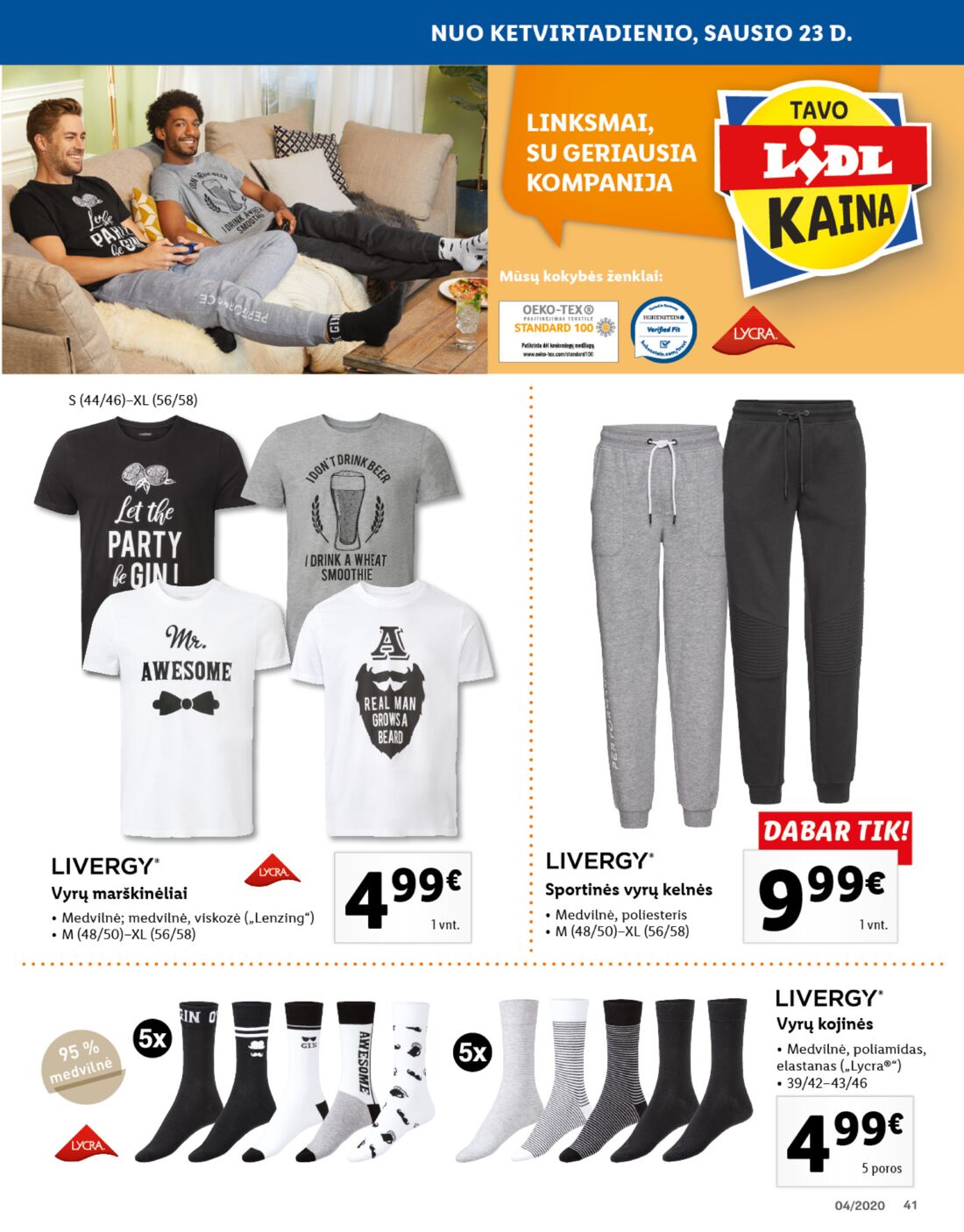 Lidl savaitinis leidinys akcijos nuo 
  2020-01-20 iki 
  2020-01-26 | Leidinukas.lt puslapis 41