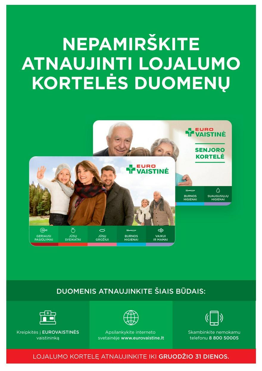 Euro vaistinė leidinys akcijos nuo 
  2023-10-01 iki 
  2023-10-30 | Leidinukas.lt puslapis 40