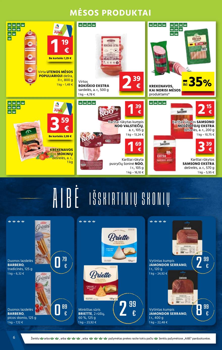 Aibė leidinys akcijos nuo 
  2025-11-13 iki 
  2025-11-25 | Leidinukas.lt puslapis 6