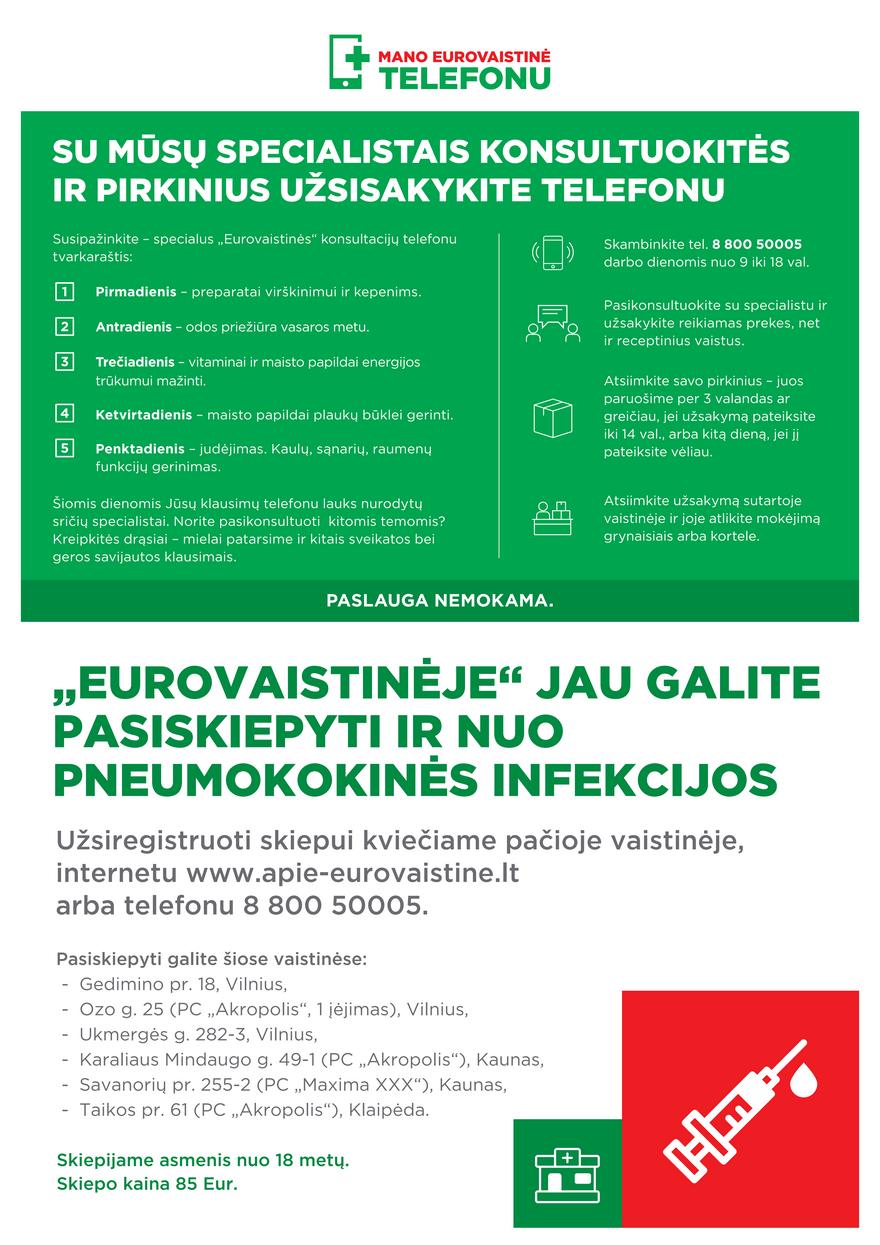 Euro vaistinė leidinys akcijos nuo 
  2022-08-01 iki 
  2022-08-31 | Leidinukas.lt puslapis 4