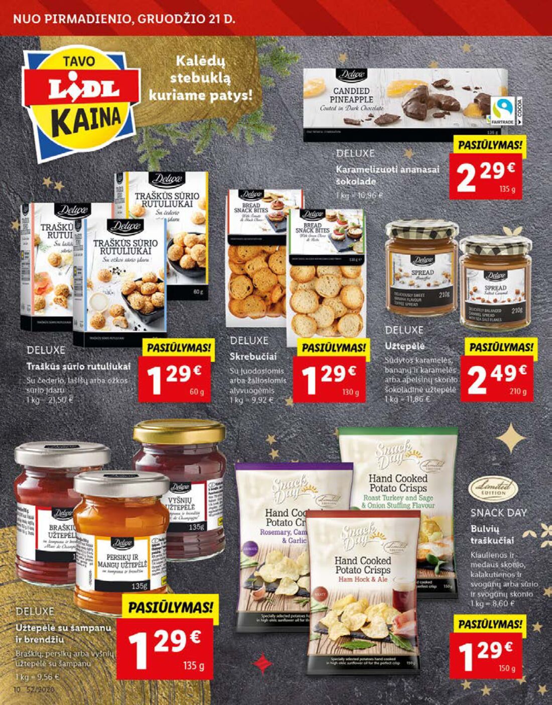 Lidl savaitinis leidinys akcijos nuo 
  2020-12-21 iki 
  2020-12-27 | Leidinukas.lt puslapis 10
