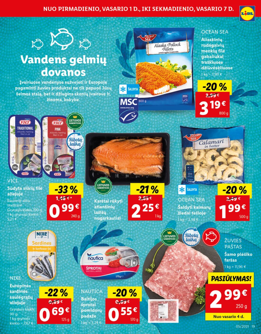 Lidl savaitinis leidinys akcijos nuo 
  2021-02-01 iki 
  2021-02-07 | Leidinukas.lt puslapis 19