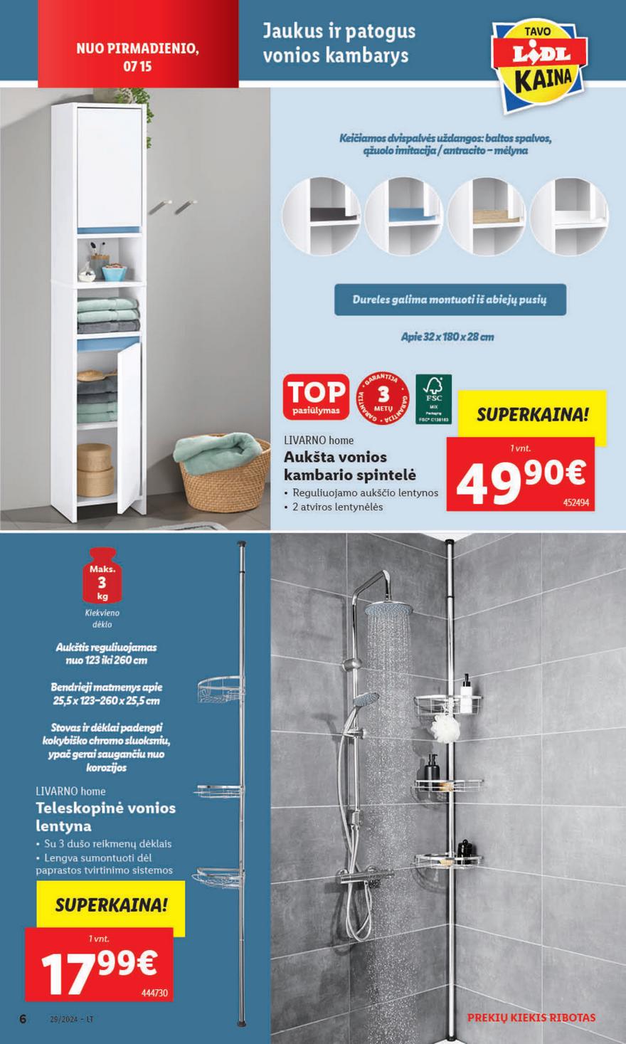 Lidl ne maisto leidinys akcijos nuo 
  2024-07-15 iki 
  2024-07-21 | Leidinukas.lt puslapis 6