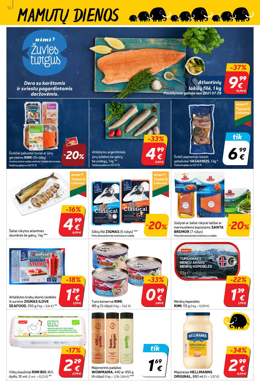 Rimi savaitinis leidinys akcijos nuo 
  2021-07-27 iki 
  2021-08-02 | Leidinukas.lt puslapis 12